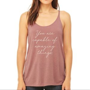 🎉 LAST FEW SALE 🎉 You are Capable Tank